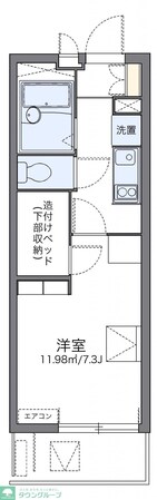 レオパレスラピスの物件間取画像
